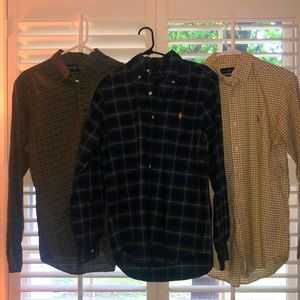 Set of 3 polo button downs